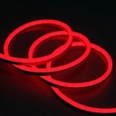 Banda Led Luminos Neon Flex 5M, Lumina Rosie, IP65